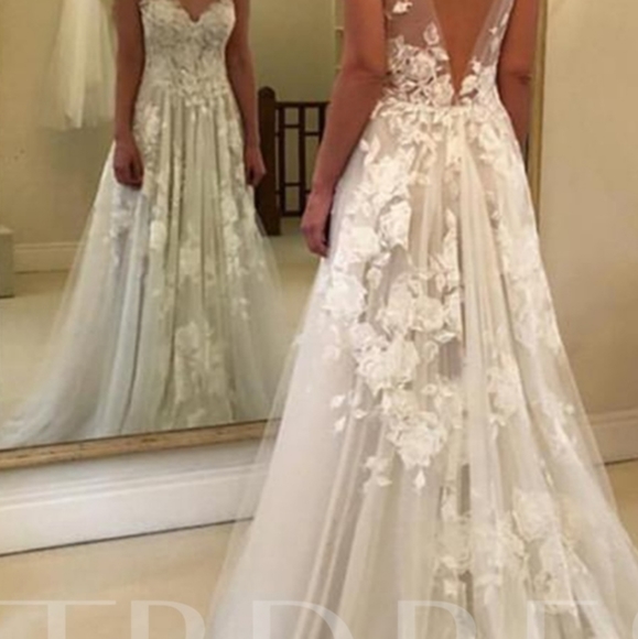 Wedding Dressing, size 16w - Picture 2 of 2